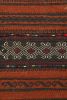 Vintage Afghan Kilim with Polychromatic Geometric Patterns | Area Rug in Rugs by Rug and Kilim. Item composed of wool