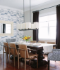 Cloud wallcovering in colour sky | Wallpaper in Wall Treatments by Emma Hayes. Item made of fabric & paper