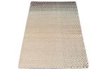 3X5 Contemporary rug in Beige, Blue & Black Gradience | Area Rug in Rugs by Rug and Kilim