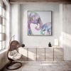 love the best storie of our life | Oil And Acrylic Painting in Paintings by Virginie SCHROEDER. Item made of canvas with synthetic works with minimalism & contemporary style