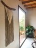 XQUENDA (Origin in Zapotec dialect) | Macrame Wall Hanging in Wall Hangings by LIDXI Decoracion (by Nadxieelli Suastegui G.). Item made of wood with cotton