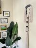 Fiber Pearls Banbas sculpture - Macrame Wall hanging | Wall Hangings by HILO Fiber Art. Item made of wood & cotton