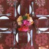 Organic Cotton Napkins | Flower - Set of 4 | Linens & Bedding by ichcha. Item made of cotton works with boho & modern style