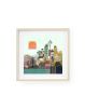The Landing | Prints by Birdsong Prints. Item composed of paper in mid century modern or eclectic & maximalism style