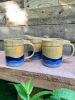 Sun & Seaside, Mountainside Series, handmade stoneware | Mug in Drinkware by Honey Bee Hill Ceramics
