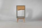 Classic Blond - Classic | Nightstand in Storage by Curly Woods. Item made of oak wood & concrete compatible with modern style