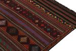 Vintage Baluch Tribal Kilim with Colorful Geometric Patterns | Area Rug in Rugs by Rug and Kilim