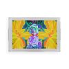 Vibrant Tropical Floral Acrylic Serving Tray | Serveware by Heirloom Wild by Candace Marquette. Item works with contemporary & modern style