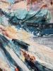 Crosscurrents | Collage in Paintings by Adam Collier Noel. Item composed of canvas and paper in contemporary or coastal style