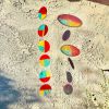 Fused Stained Glass Wall Hangings | Wall Sculpture in Wall Hangings by Debbie Bean. Item made of glass