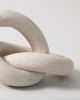 Infinity Knot, Sand | Sculptures by SIN. Item made of paper