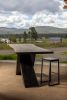 Claro Walnut Live Edge Dining Table | Conference Table | Han | Tables by SAW Live Edge. Item made of walnut