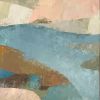 Contemporary Abstract Landscape in Maple Float Frame | Oil And Acrylic Painting in Paintings by Suzanne Nicoll Studio. Item in contemporary or coastal style