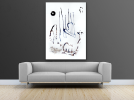 Creation | 59x42 | Extra Large Abstract | Oil And Acrylic Painting in Paintings by Jacob von Sternberg Large Abstracts. Item composed of canvas and synthetic