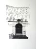 Artwork for the Ned's Club members dining room | Drawings by Sara J Beazley | The Ned in London. Item composed of paper