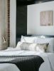 Diamante Gris Lumbar Pillow | Pillows by Selva Studio. Item composed of cotton