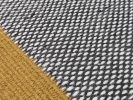 Handwoven Wool Gold/Grey Stair Runner | Runner Rug in Rugs by Evergreen Carpets. Item made of wool compatible with boho and minimalism style