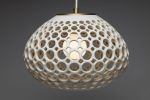 Lace Orb Pendant Light | Pendants by Lynne Meade. Item made of ceramic