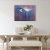 The Owls Haven | Oil And Acrylic Painting in Paintings by Gill B. Item made of canvas compatible with contemporary and country & farmhouse style