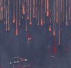 Sound Waves from Lola by the Kinks | Oil And Acrylic Painting in Paintings by L Rowland Contemporary Art. Item composed of wood and synthetic