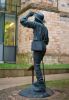 Alfred Russel Wallace | Public Sculptures by Anthony Smith Sculpture | Natural History Museum in London. Item composed of bronze and concrete