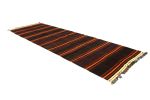 Semi Antique Multicolored Tribal 5' x 15' Kilim Persian Runn | Runner Rug in Rugs by Magic Rugs. Item composed of wool compatible with boho and country & farmhouse style