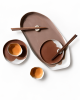 Earth Tones Sushi Set — 38 cm | Platter in Serveware by Pottery & Poetry. Item made of ceramic compatible with contemporary style