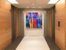 HIL 3, 59x59" | Oil And Acrylic Painting in Paintings by Carol Inez Charney | Morgan Stanley in New York. Item made of canvas