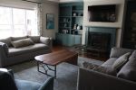 Live Edge Waterfall Coffee Table | Tables by Alicia Dietz Studios. Item composed of walnut and steel