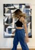 The Edge of One's Self - Original painting | Oil And Acrylic Painting in Paintings by Jilli Darling. Item made of canvas & synthetic compatible with boho and contemporary style