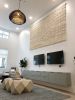 Large scale wall hanging (2) | Macrame Wall Hanging in Wall Hangings by Yerbamala Designs | Solmar on Sixth Luxury Apartments in Fort Lauderdale. Item composed of wood & cotton