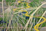 Burst | Oil And Acrylic Painting in Paintings by Anne Blenker. Item made of canvas with synthetic