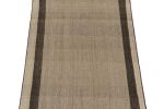 Vintage Persian Kilim in Beige with Brown Stripes by Rug | Area Rug in Rugs by Rug and Kilim