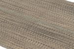 Rug & Kilim's Accent Kilim, Beige and Gray Textural Stripes | Area Rug in Rugs by Rug and Kilim