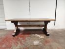 Model #1080 - Custom Farmhouse Table | Dining Table in Tables by Limitless Woodworking. Item made of maple wood compatible with mid century modern and contemporary style