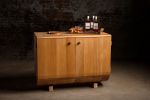 Credenza for Hennessy | Storage by HACHI COLLECTIONS. Item made of oak wood & brass