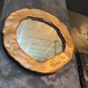 "Round Bronze Flower" | Mirror in Decorative Objects by IRENA TONE. Item compatible with minimalism and contemporary style