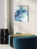 Waltzing underwater | Oil And Acrylic Painting in Paintings by Francesca Borgo. Item made of canvas works with contemporary & japandi style