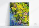 Abstract Art Print - Pond | Prints by YANGS FINE ART. Item composed of canvas in contemporary or modern style