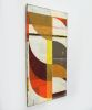 Circle in Circle - Warm | Oil And Acrylic Painting in Paintings by Ronald Hunter. Item composed of canvas and synthetic in modern style