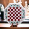 Marble chess table for gift, Handmade chess table, tabletop | Side Table in Tables by Innovative Home Decors. Item made of marble