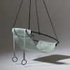 Studio Stirling Festive Special Edition Sage Green Sling | Swing Chair in Chairs by Studio Stirling. Item composed of fabric and steel in minimalism or modern style