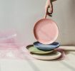 VELVET DESSERTS small porcleain plates | Ceramic Plates by SIND STUDIO | De Maria in New York