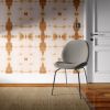 Tiger Eye Wallpaper in Terracotta | Wall Treatments by Eso Studio Wallpaper & Textiles. Item composed of paper in boho or country & farmhouse style