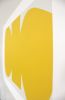 Yellow Form - original handmade silkscreen print | Prints by Emma Lawrenson. Item made of paper