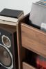 FUSE – record storage: crafted walnut cabinet for turntables | Sideboard in Storage by Mo Woodwork | Stalowa Wola in Stalowa Wola. Item made of walnut compatible with minimalism and mid century modern style