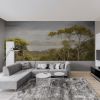Sailing on Sunday | Wall Treatments by Jay Mason. Item compatible with mediterranean style