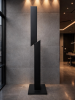 Severance | Public Sculptures by Nicholas Turner. Item composed of steel in minimalism or mid century modern style