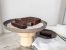 Trio B Serving Stand - 1 | Serveware by Foia. Item composed of wood & steel compatible with boho and contemporary style