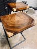 Monkey Pod Cross Cut C Tables | Side Table in Tables by Live Edge Lust | Phoenix in Phoenix. Item made of wood